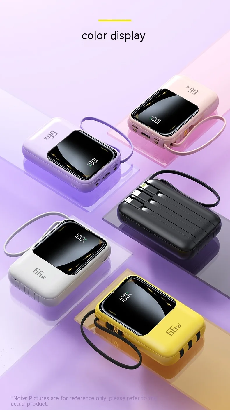 20000MAH Large Capacity Power Bank PD66w Super Fast Charge - Image 9