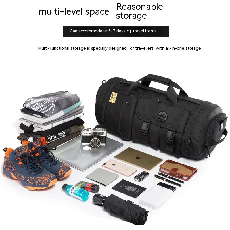 Men's Hiking Backpack Outdoor Travel Large Capacity Backpack - Image 8