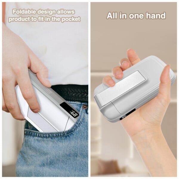 Three-in-one Magsafe Wireless Fast Charging Folding Power Bank - Image 9