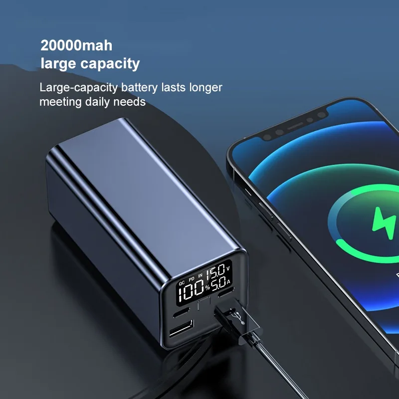 High Power Laptop Charging Bank 20000mAh 65W - Image 6