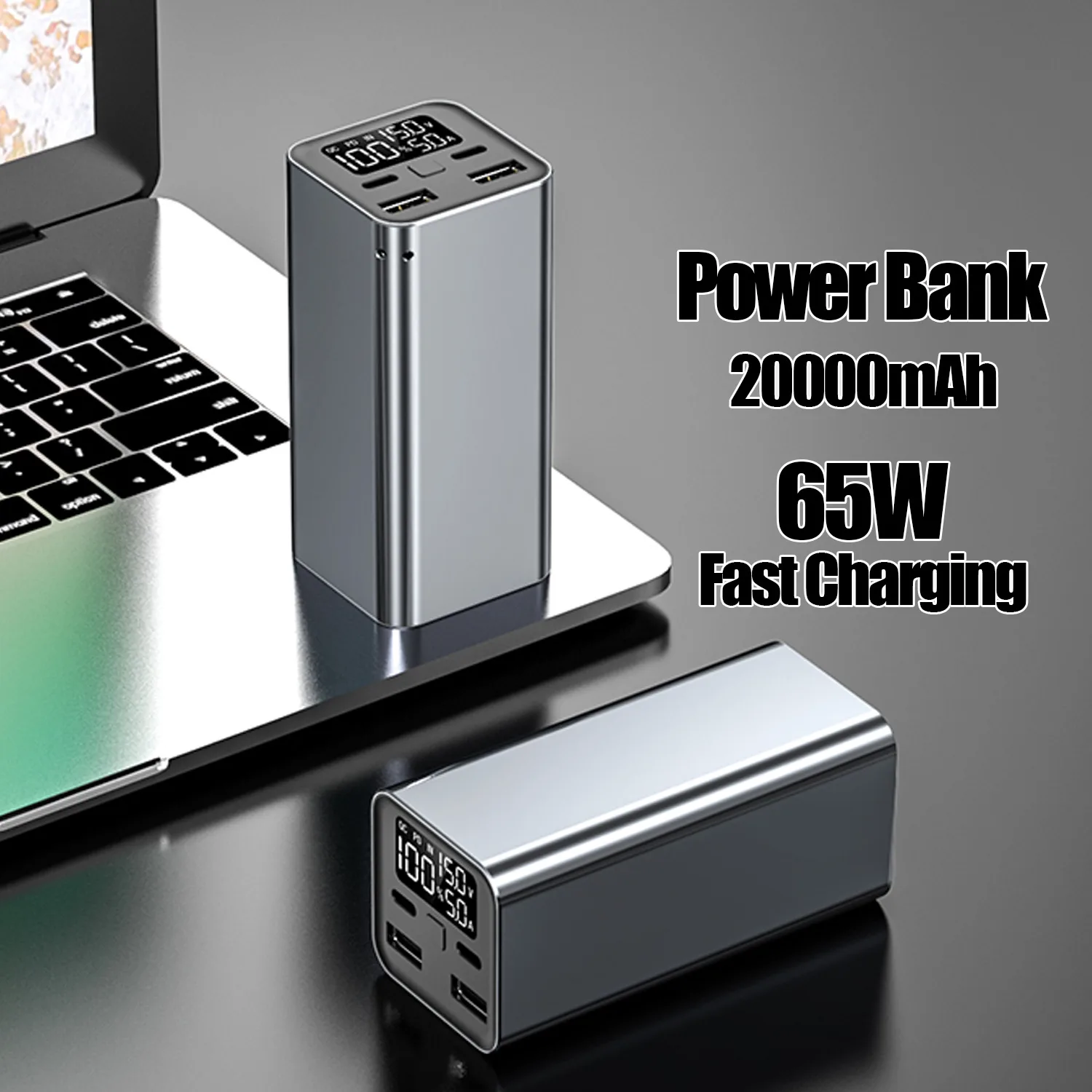 High Power Laptop Charging Bank 20000mAh 65W - Image 5
