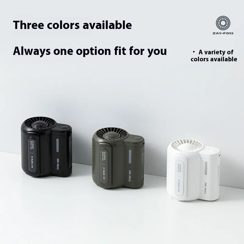 Portable Large Wind Usb Charging Air Fan - Image 2