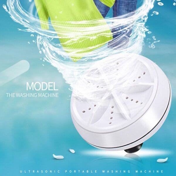 Ultrasonic Portable Washing Machine