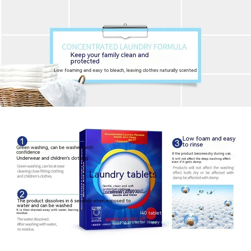 Laundry Sheet Fragrance Detergent - Image 5