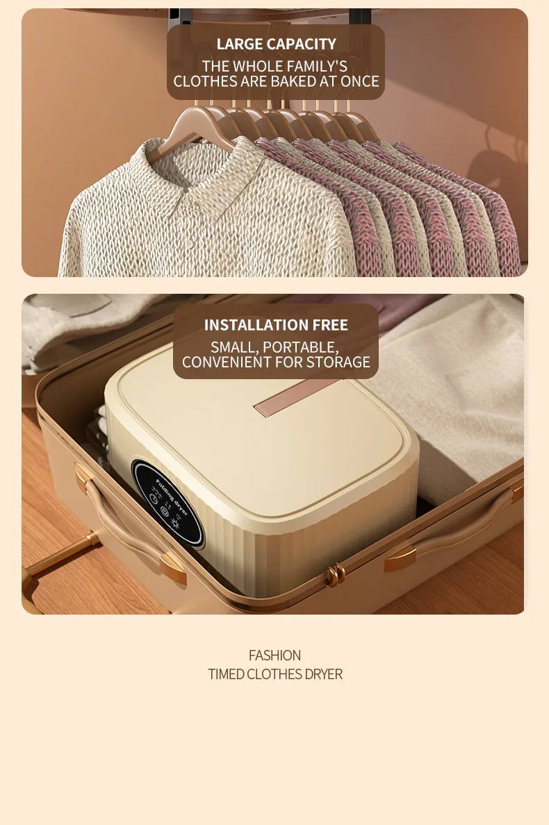 New Household Portable Travel Foldable Clothes Dryer - Image 7