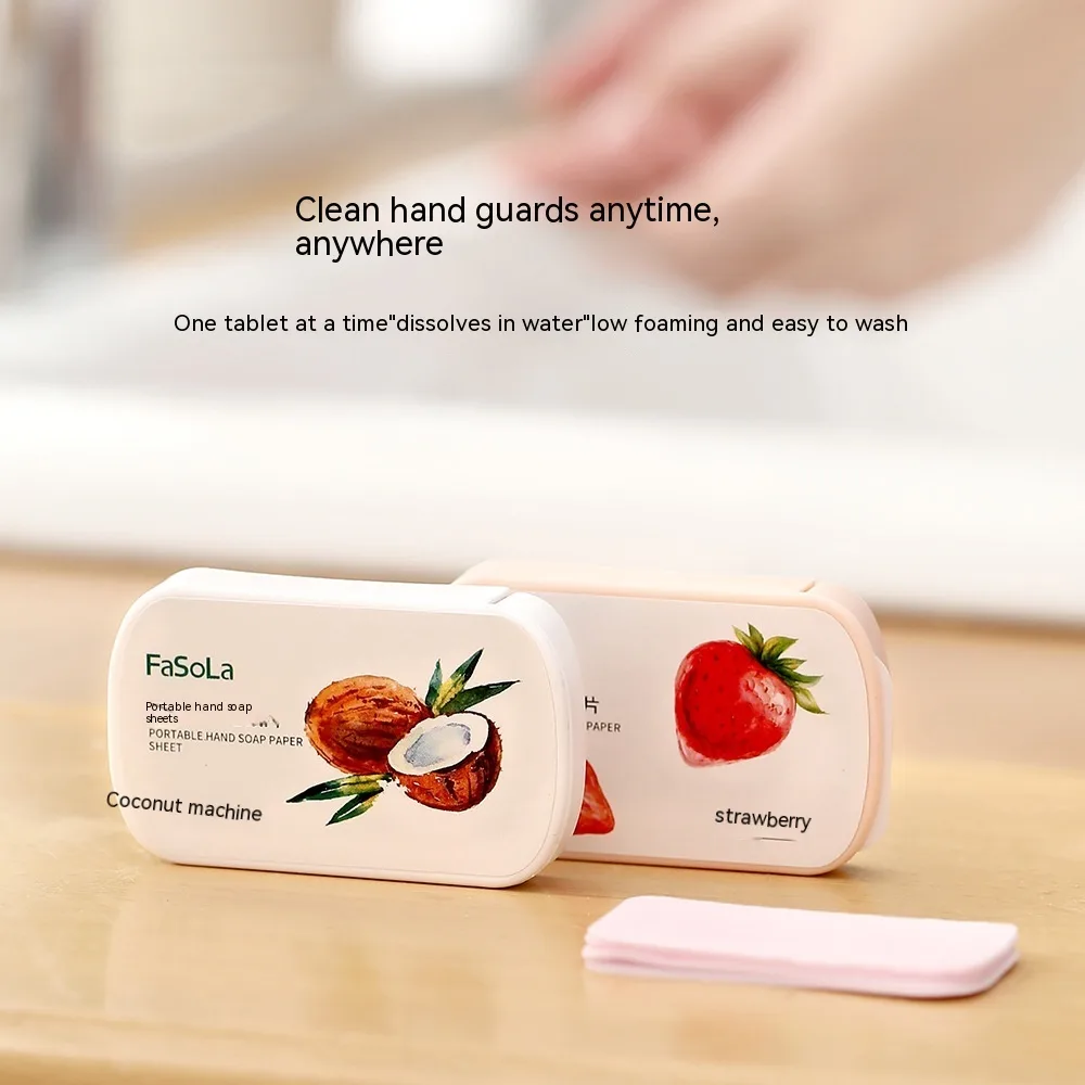 Travel Disposable Soap - Strawberry Flavor