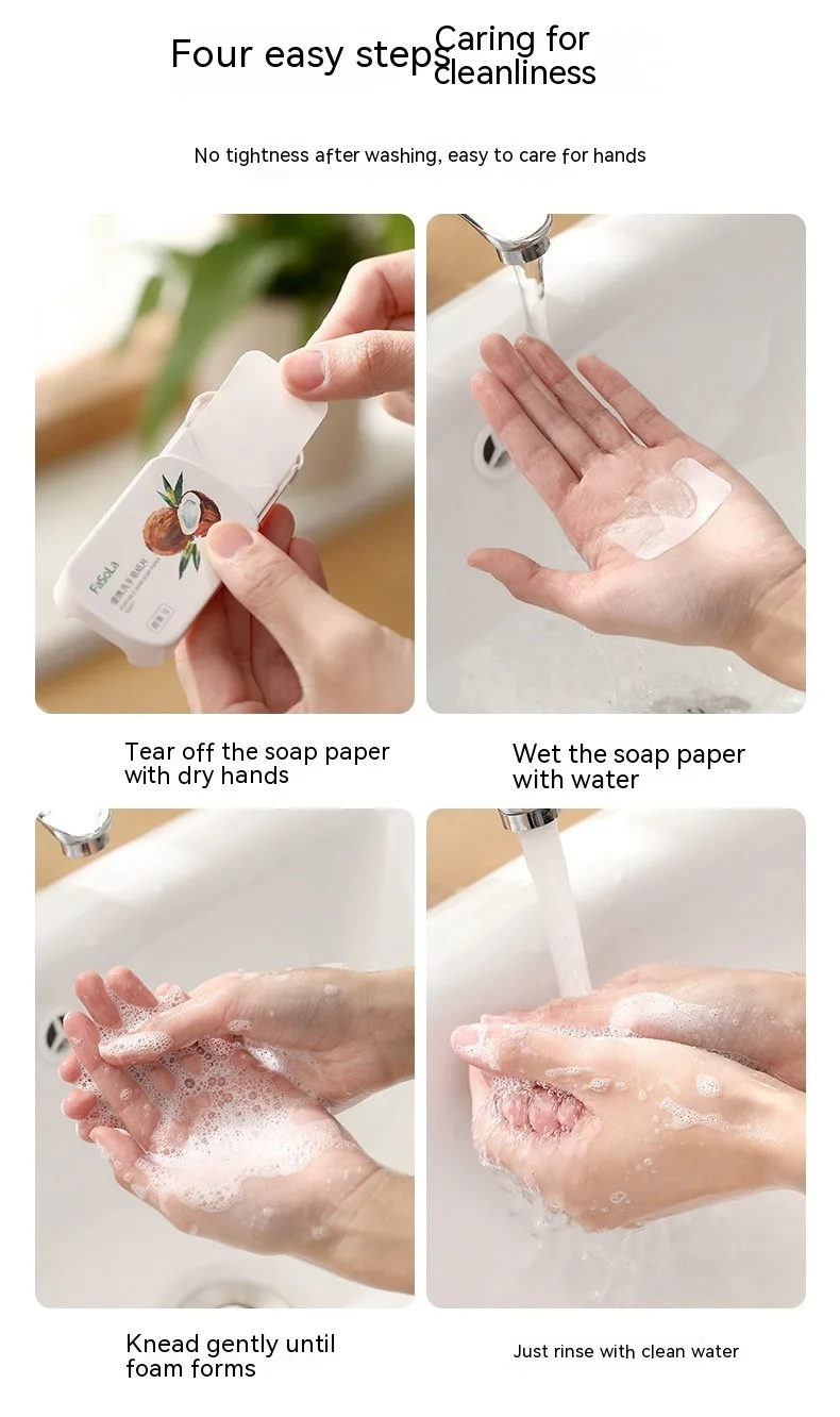 Travel Disposable Soap - Strawberry Flavor - Image 2