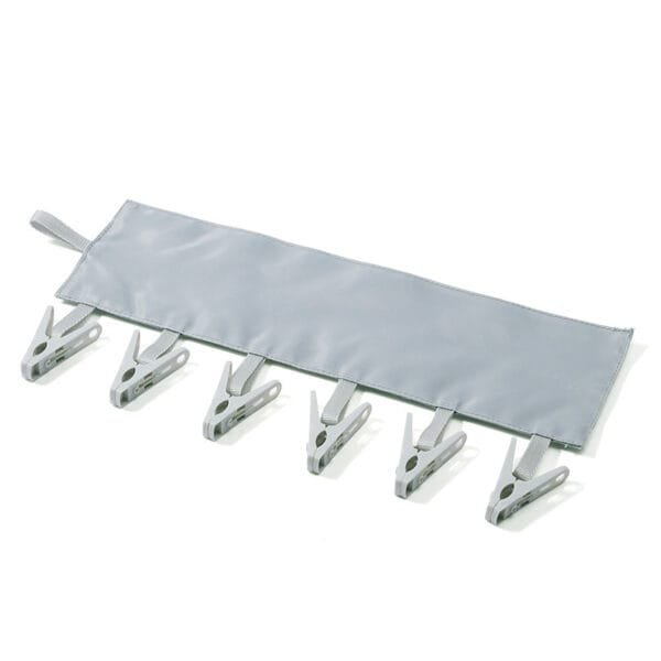 Creative Portable Foldable Clothes Pin Fabric Hanger - Image 2