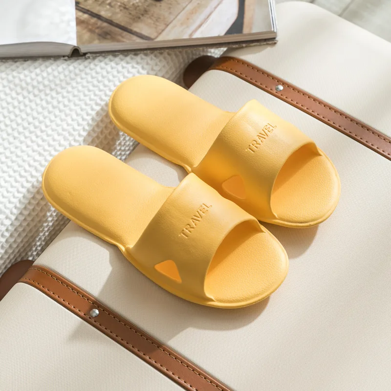 Folding Slipper Travel Hotel Shoes Women Men Portable Indoor And Outdoor Soft Sole Slippers - Image 2