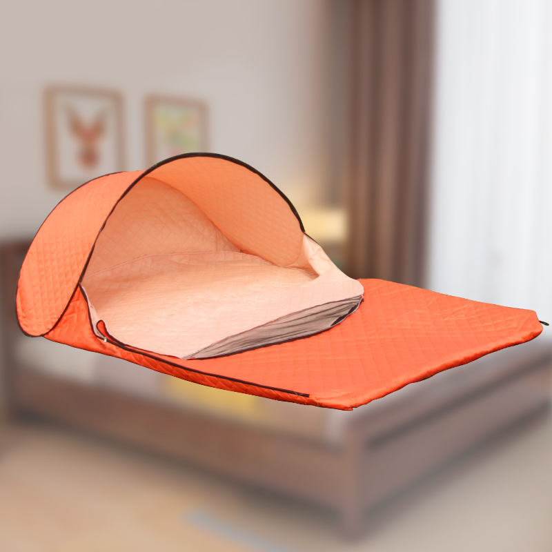 Portable No Assembly Warm Sleeping Bag Cover Quilted Thickened Wind - Image 10