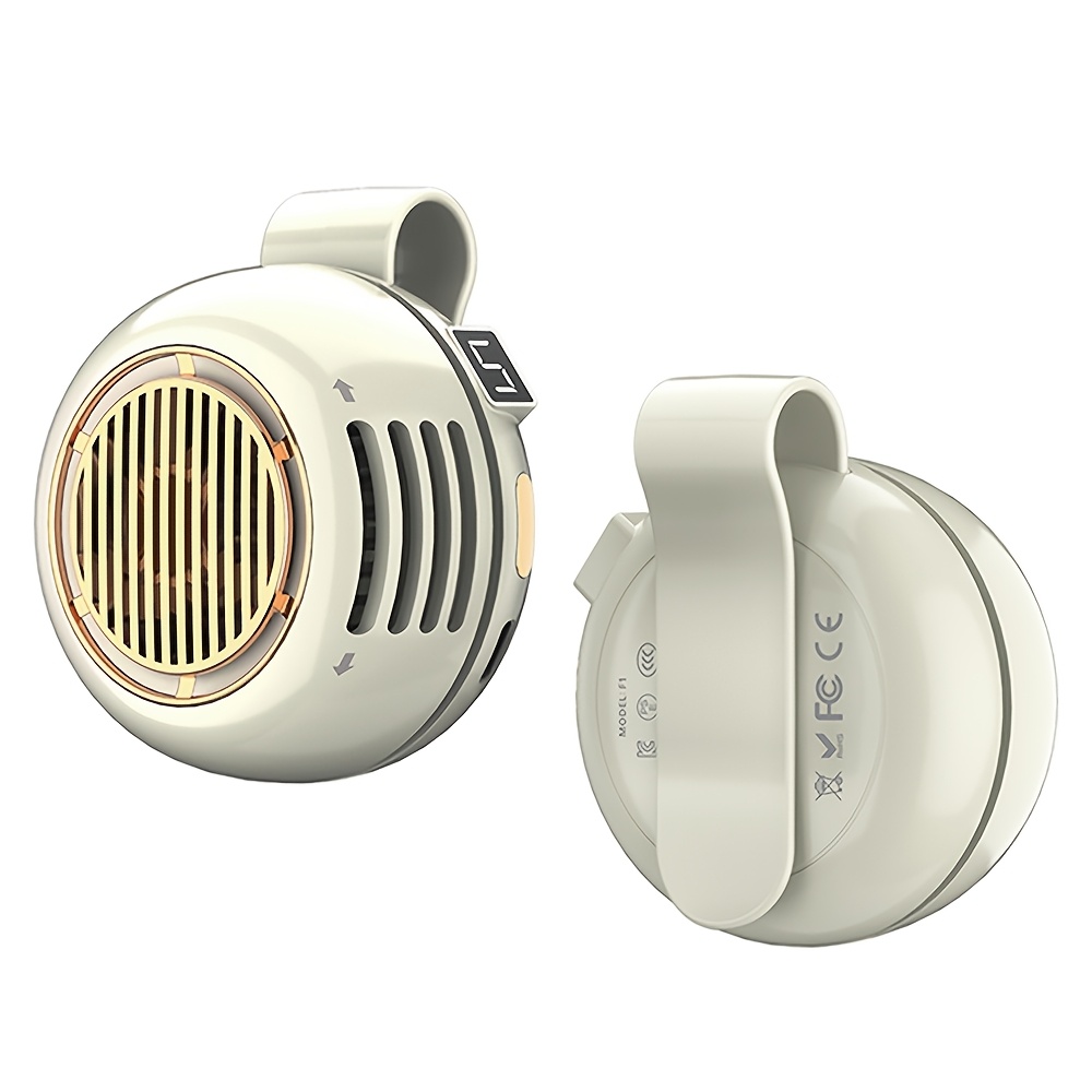 Portable Clip On Fan Bladeless Mini, 5 Speed Personal Fan With - Image 2