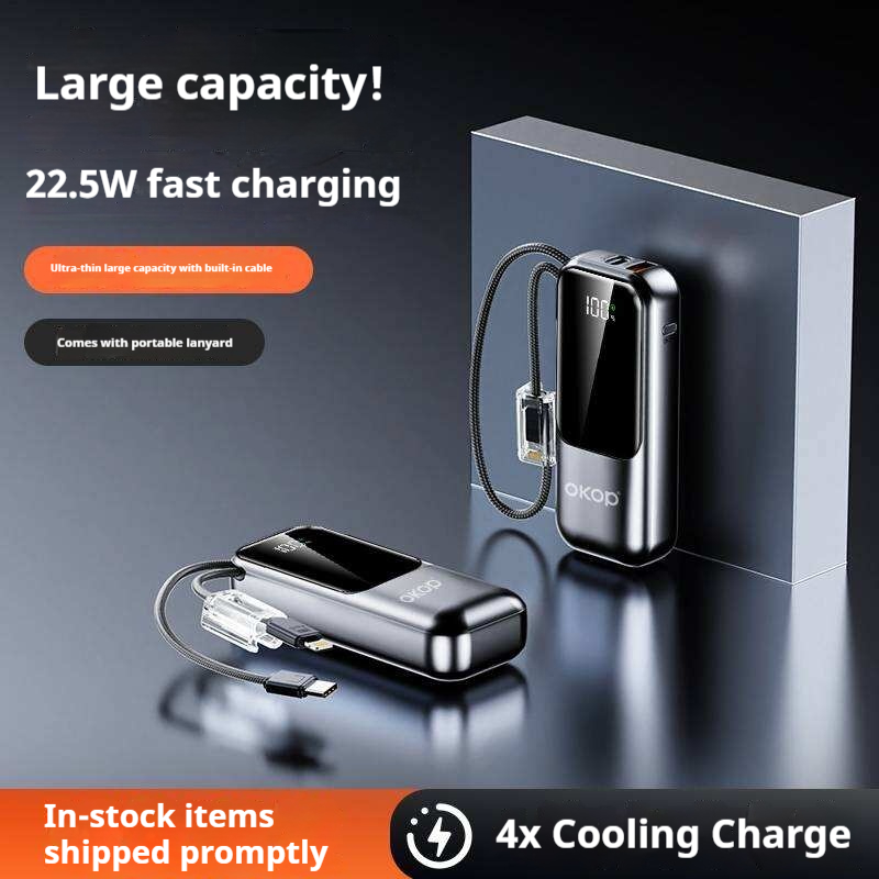 Kp-729 Best-selling 10, 000mAh Fast-Charging Power Bank Lightweight - Image 6