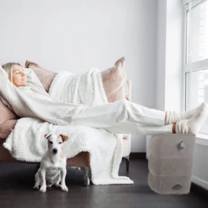 Inflatable Foot Rest Pillow for Travel – Leg Care Cushion to