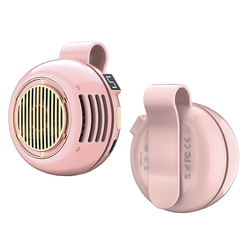 Portable Clip On Fan Bladeless Mini, 5 Speed Personal Fan With - Image 5