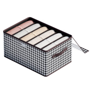 Foldable High-capacity Clothing Organizer With Compartments