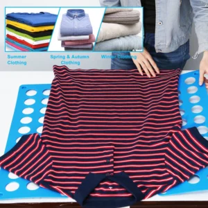 Shirt Folding Board Durable Plastic T-Shirts Clothes Folder
