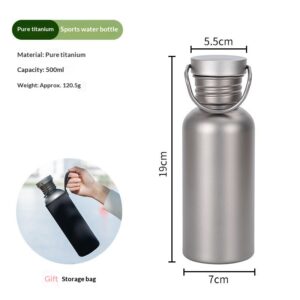 Portable Camping Water Bottle For Outdoor Cycling And Travel