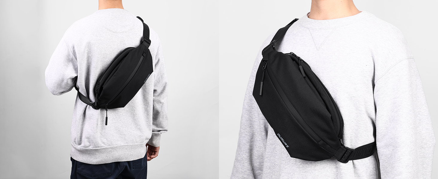 4L Crossbody Backpack Sling Bag With Rfid Blocking For Men, Carry - Image 9