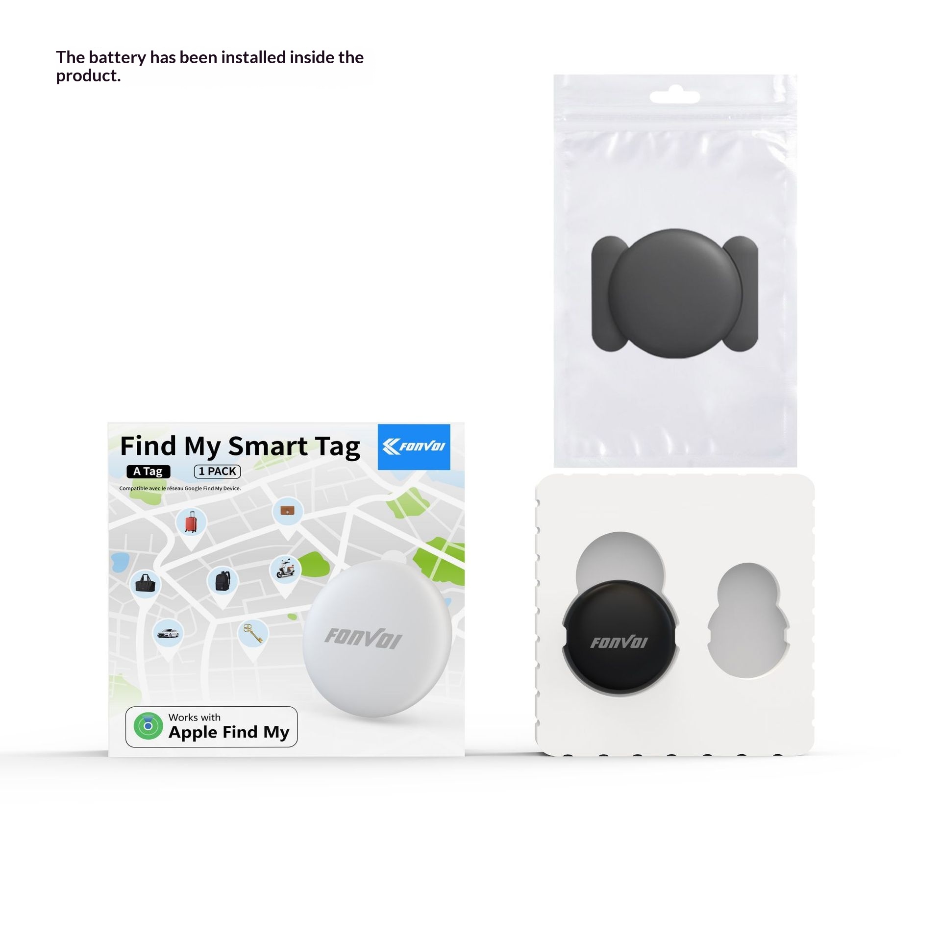 Anti-loss Locator Bluetooth Tracker For Keys And Luggage - Image 2
