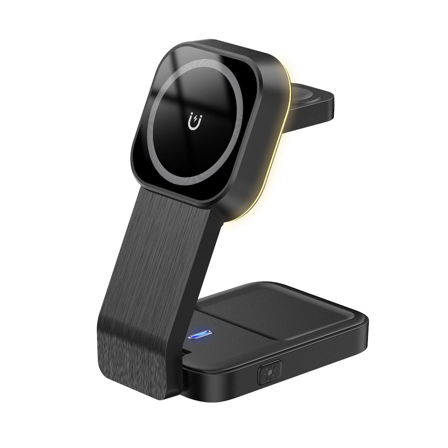 Foldable Magnetic Suction Three-in-One Wireless Charger - Image 5