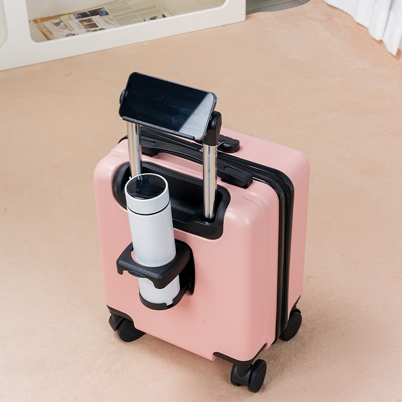 Board-Ready Mini Rolling Travel Suitcase - Image 8