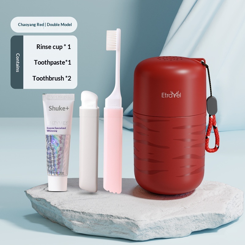 Short-term Travel Three-piece Set Toothbrush Toothpaste And - Image 5