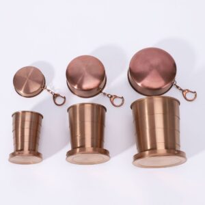 Stainless Steel Folding Cup For Outdoor Camping And Washing Up