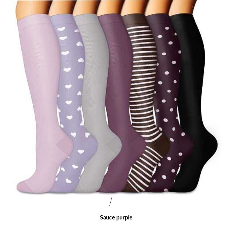 Compression Stockings Unisex Sports And Fitness Socks - Image 2