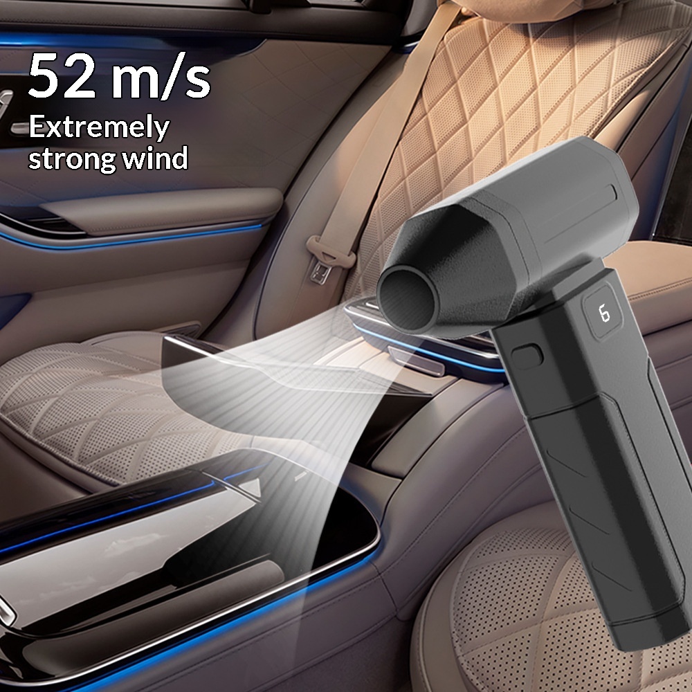 Portable Turbo Wireless Mini Hair Dryer - Image 2