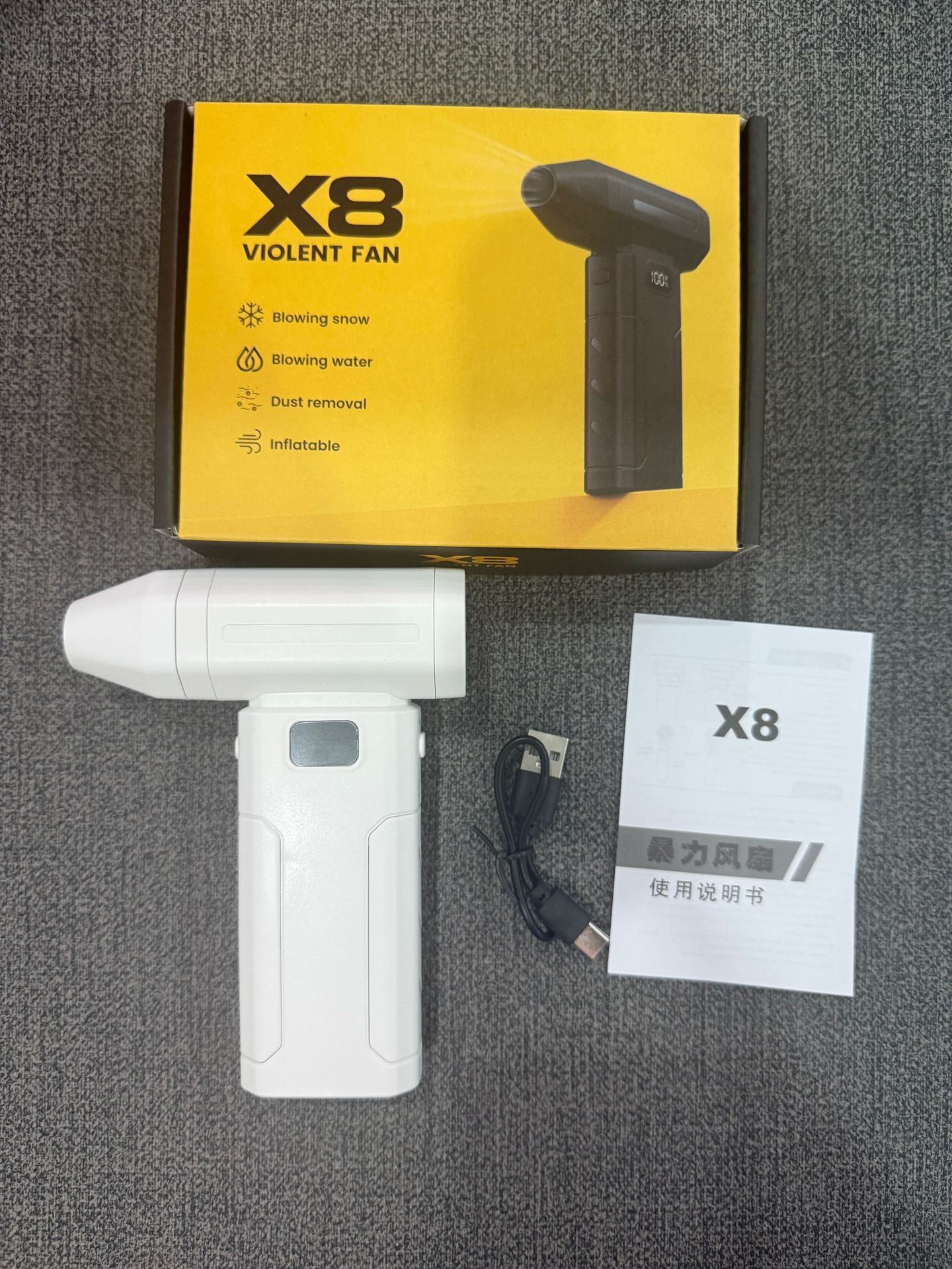 Portable Turbo Wireless Mini Hair Dryer - Image 7