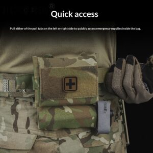 Small Cache First-Aid Kit Tool Organizer Bag