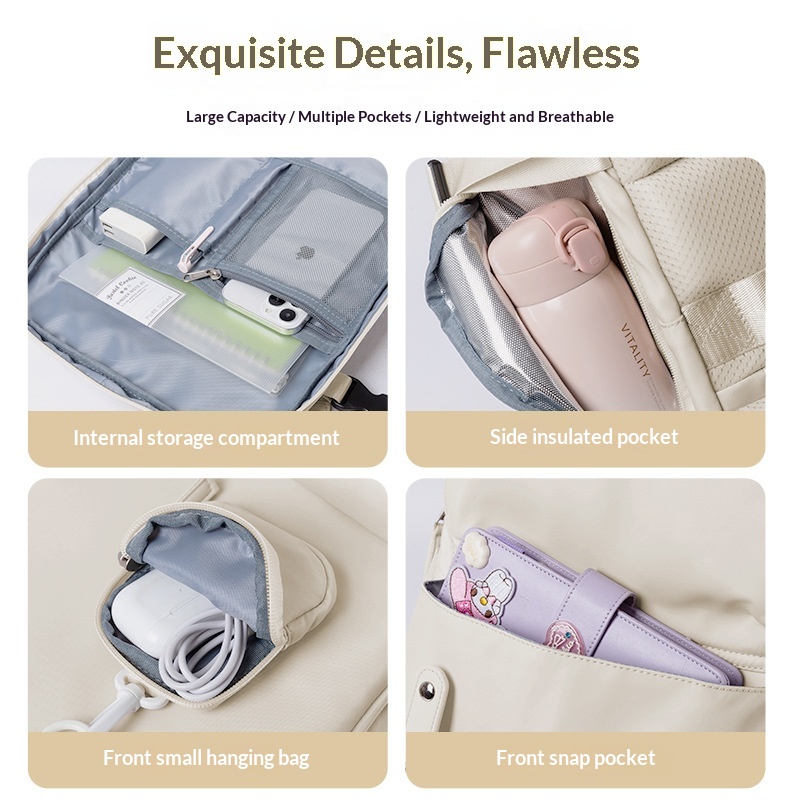 Travel Backpack Lightweight And Spacious Suitable For Luggage And - Image 7