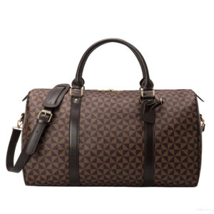 Large-Capacity Business Travel Duffel Bag Printed Boston Bag