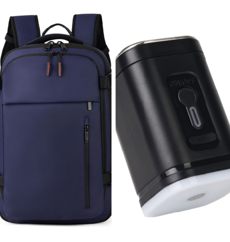 Large-capacity Compression Backpack With USB Charging For Short - Image 6