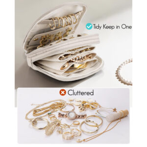 Travel Jewelry Box Storage Bag, Portable Jewelry Pouch For Outings