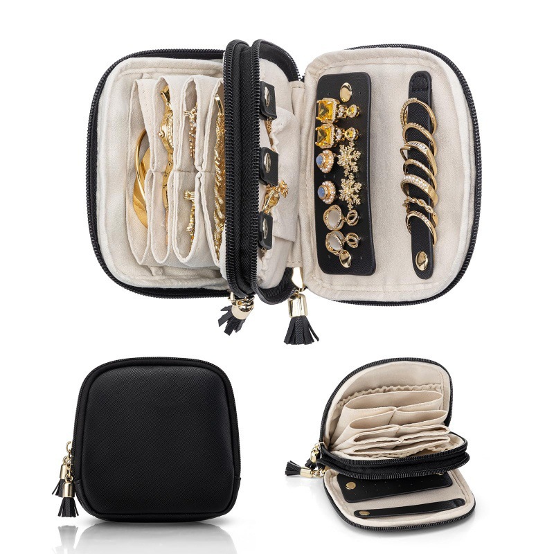 Travel Jewelry Box Storage Bag, Portable Jewelry Pouch For Outings - Image 5
