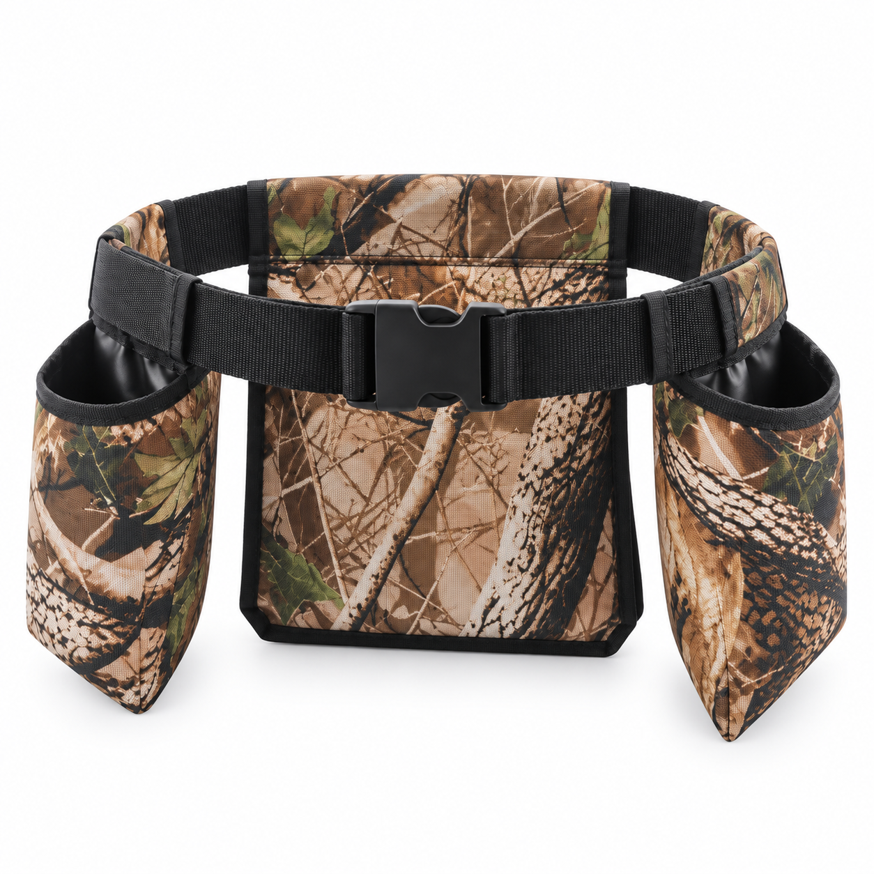 Link Camo 900d PVC Nylon Multi-Pouch Field Waist Bag Adjustable - Image 2