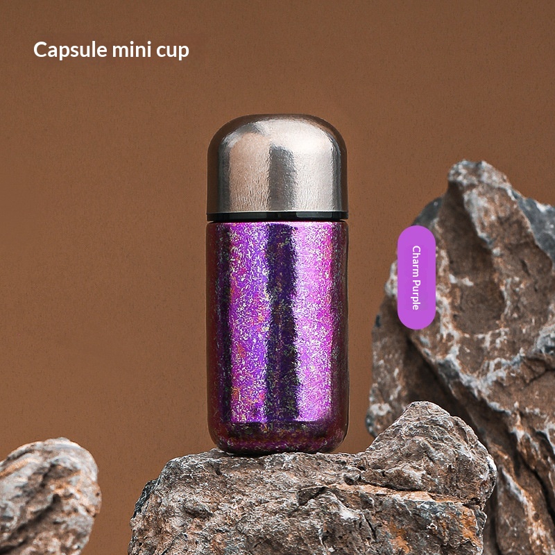 Light luxur High end Pure titanium Pocket sized Mini Capsule Water - Image 9