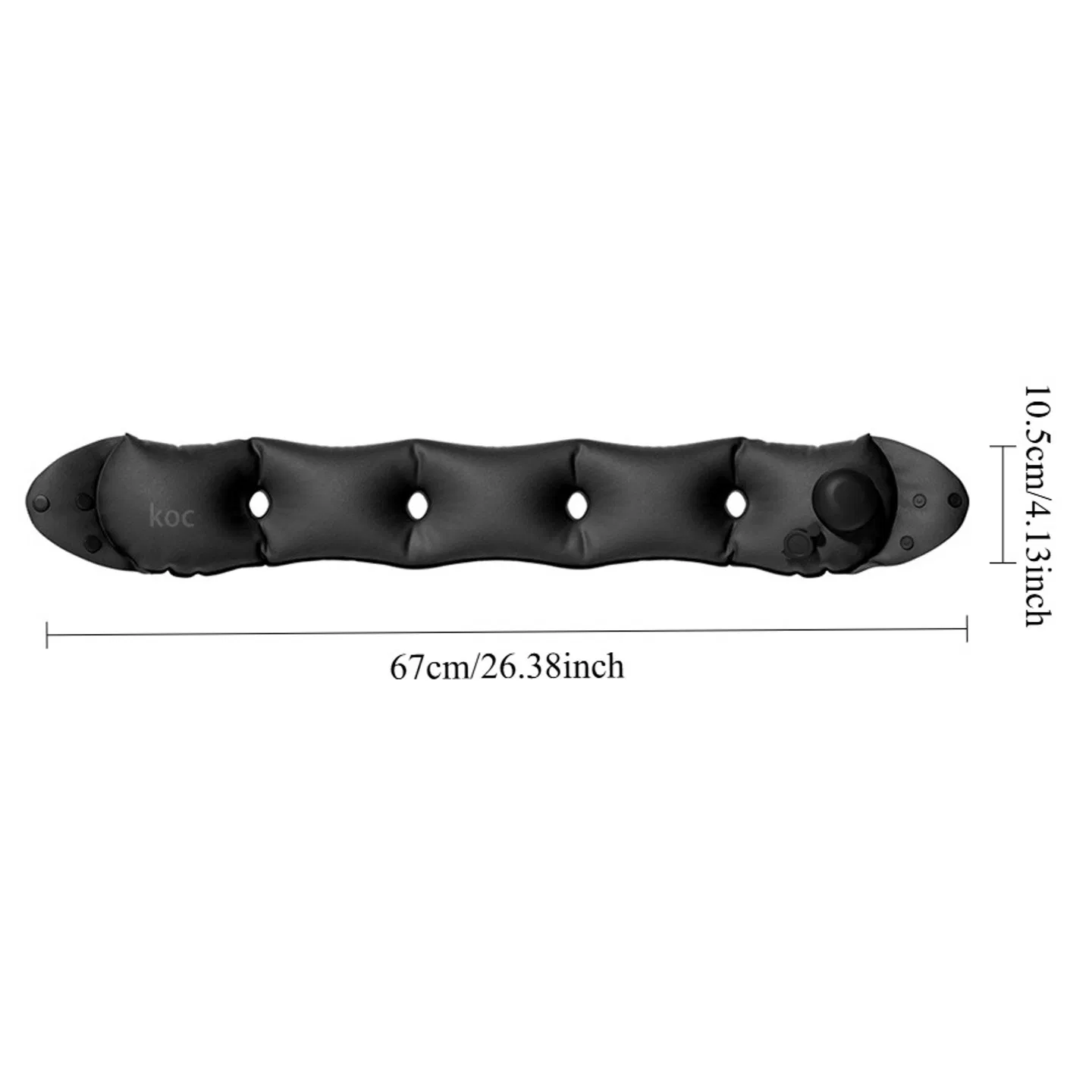 Inflatable neck pillow, adjustable in softness, made of - Image 6