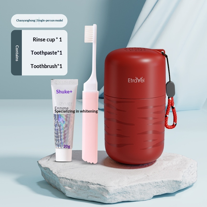 Short-term Travel Three-piece Set Toothbrush Toothpaste And - Image 10