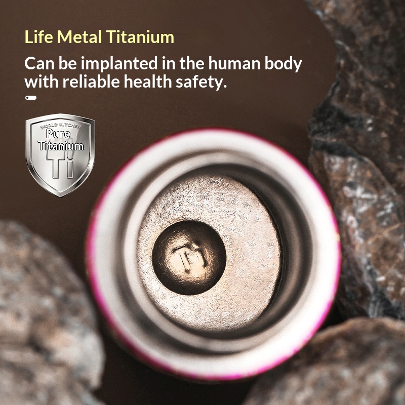 Light luxur High end Pure titanium Pocket sized Mini Capsule Water - Image 3