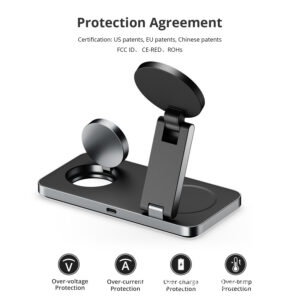 Wireless Phone Charger Watch Earbuds And Phone Charging