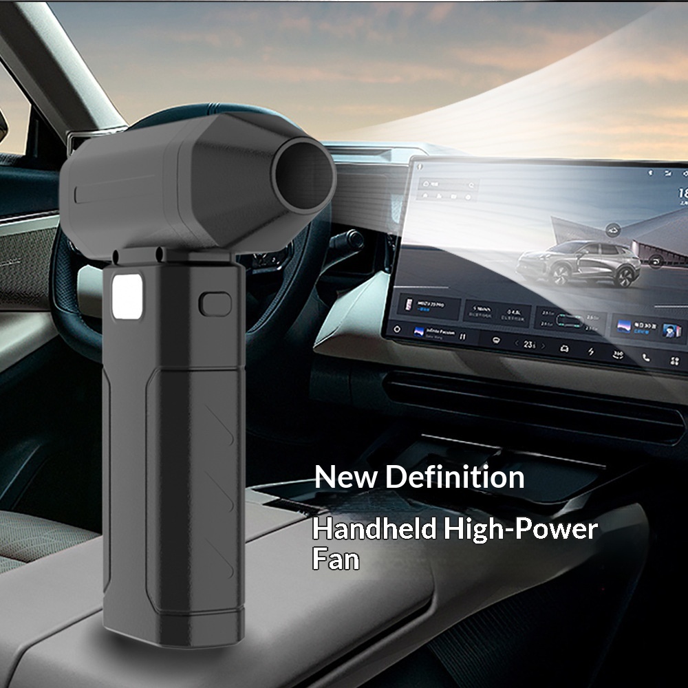 Portable Turbo Wireless Mini Hair Dryer - Image 3