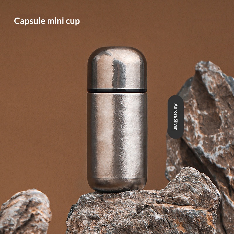 Light luxur High end Pure titanium Pocket sized Mini Capsule Water - Image 5