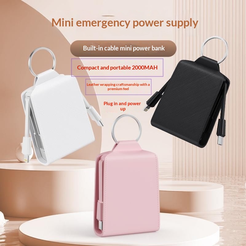 Mini Self-contained Dual-cable Emergency Power Bank - Image 7
