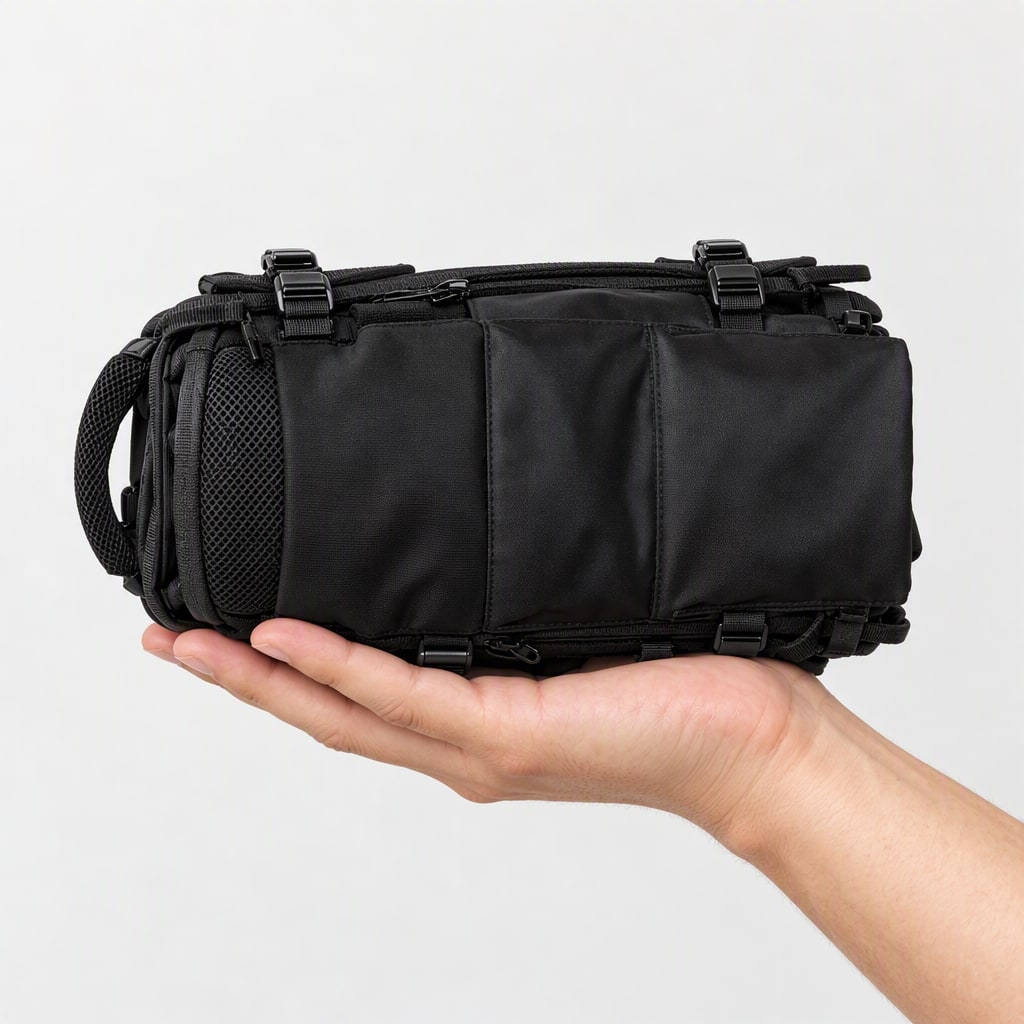 Vacuum Compression Travel Bag, Budget Airline Boarding Bag, 16 Inch - Image 3