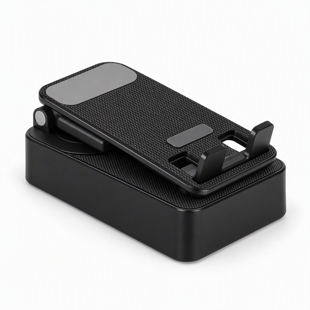 1Pc 4 In 1 Foldable Wireless Speaker Phone Stand With Power Bank - Image 2