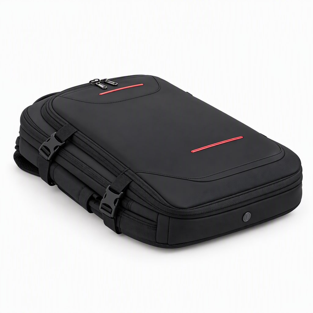 Expandable Duffel Bag Mens Vacuum-Compression High-Capacity Travel - Image 2
