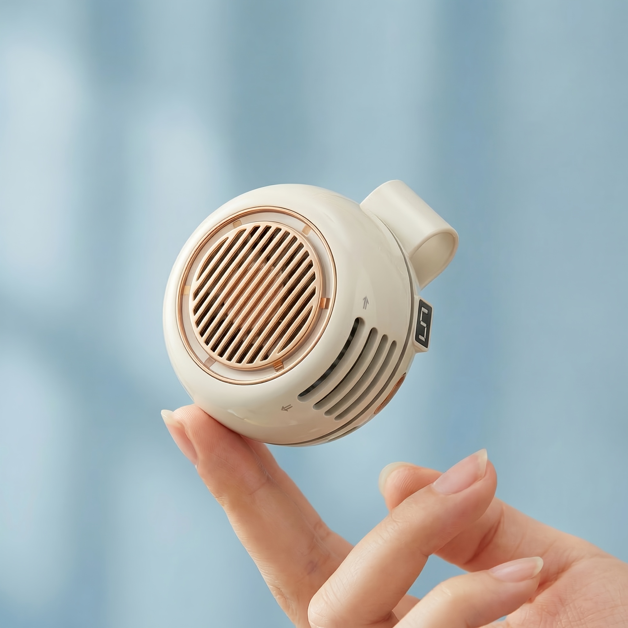 Portable Clip On Fan Bladeless Mini, 5 Speed Personal Fan With - Image 4