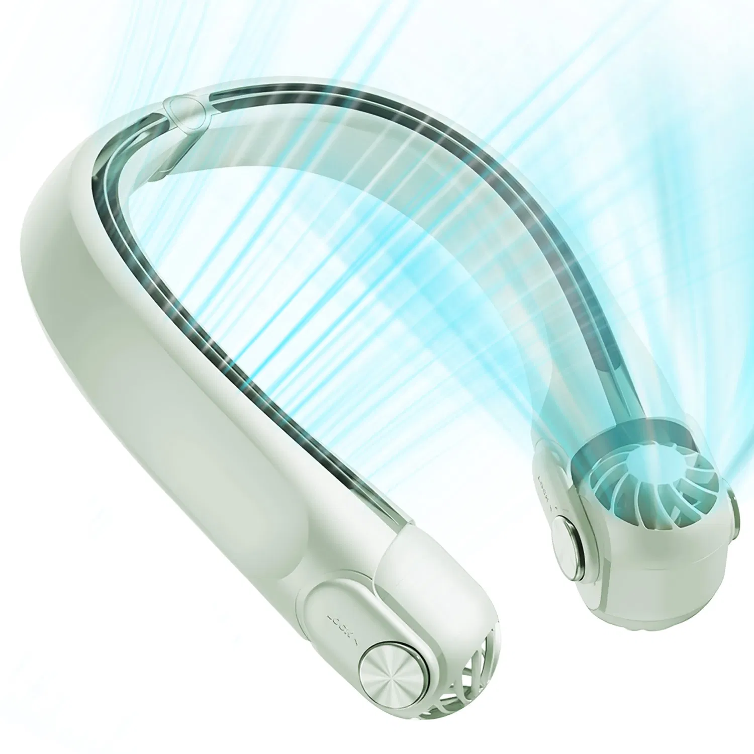Portable Neck Fan Hands-free Cooling Neck Fan with 3 Speeds 360ºAir - Image 4